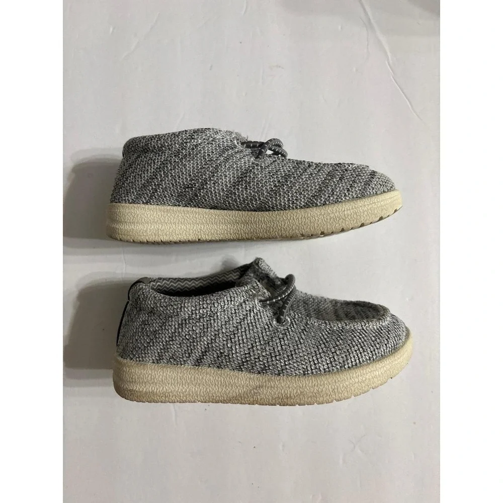 Old Navy Gray Slip-On Loafer Shoes (Sz. 7 toddler)